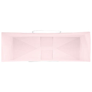 Sacchetti di Carta 50 pz con Manici Rosa 32x12x42 cm