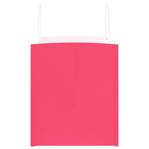 Sacchetti di Carta 50 pz con Manici Rosa 32x22x24 cm 4101665