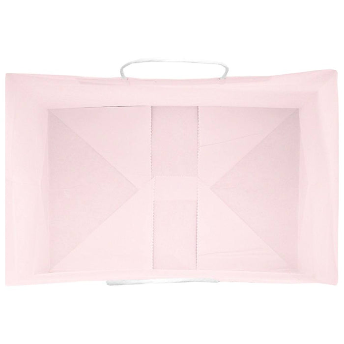 vidaXL Sacchetti di Carta 50 pz con Manici Rosa 32x22x24 cm