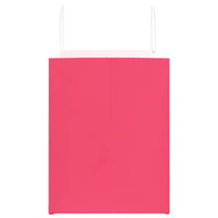 Sacchetti di Carta 50 pz con Manici Rosa 32x22x28 cm 4101666