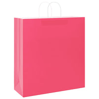 Sacchetti di Carta 50 pz con Manici Rosa 45x17x48 cm 4101667