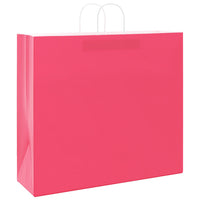 Sacchetti di Carta 50 pz con Manici Rosa 54x15x49 cm