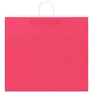 Sacchetti di Carta 50 pz con Manici Rosa 54x15x49 cm 4101668