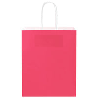 Sacchetti di Carta 250 pz con Manici Rosa 18x8x22 cm 4101670