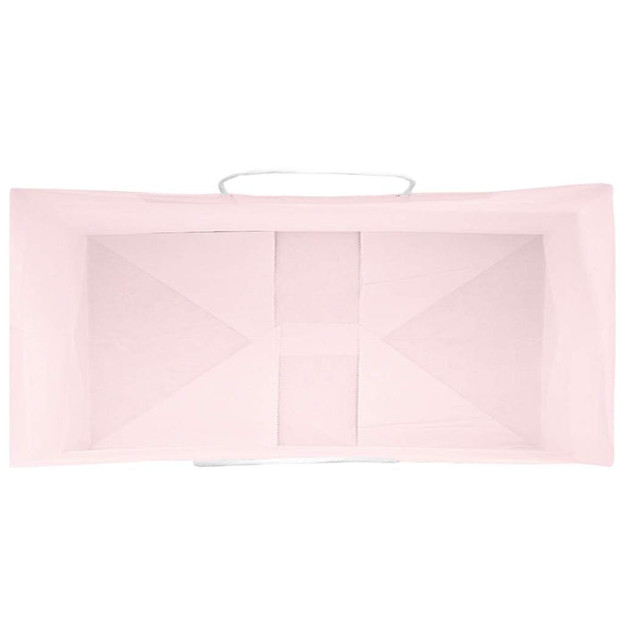 Sacchetti di Carta 250 pz con Manici Rosa 18x8x22 cm 4101670