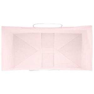 Sacchetti di Carta 250 pz con Manici Rosa 21x11x28 cm 4101671