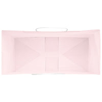 Sacchetti di Carta 250 pz con Manici Rosa 26x12x35 cm 4101674