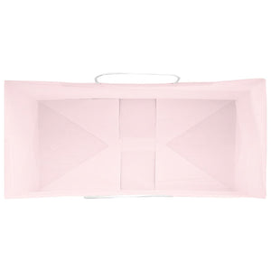 Sacchetti di Carta 250 pz con Manici Rosa 26x12x35 cm 4101674