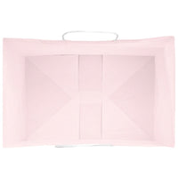 vidaXL Sacchetti di Carta 250 pz con Manici Rosa 32x22x24 cm