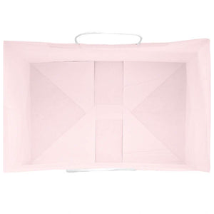 Sacchetti di Carta 250 pz con Manici Rosa 32x22x28 cm