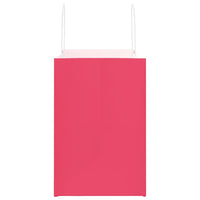 Sacchetti di Carta 250 pz con Manici Rosa 54x15x49 cm