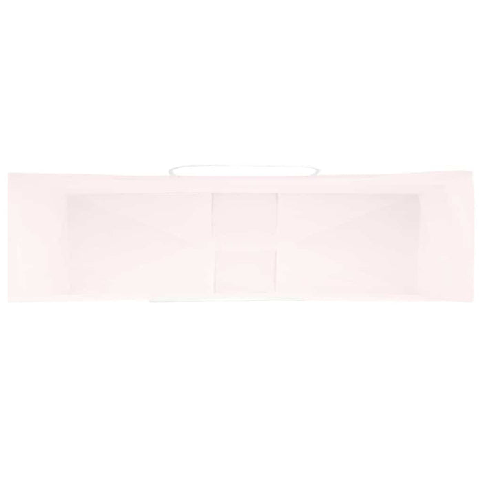Sacchetti di Carta 250 pz con Manici Rosa 54x15x49 cm