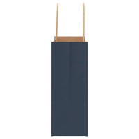 Sacchetti di Carta 50 pz con Manici Blu 18x8x22 cm 4101684