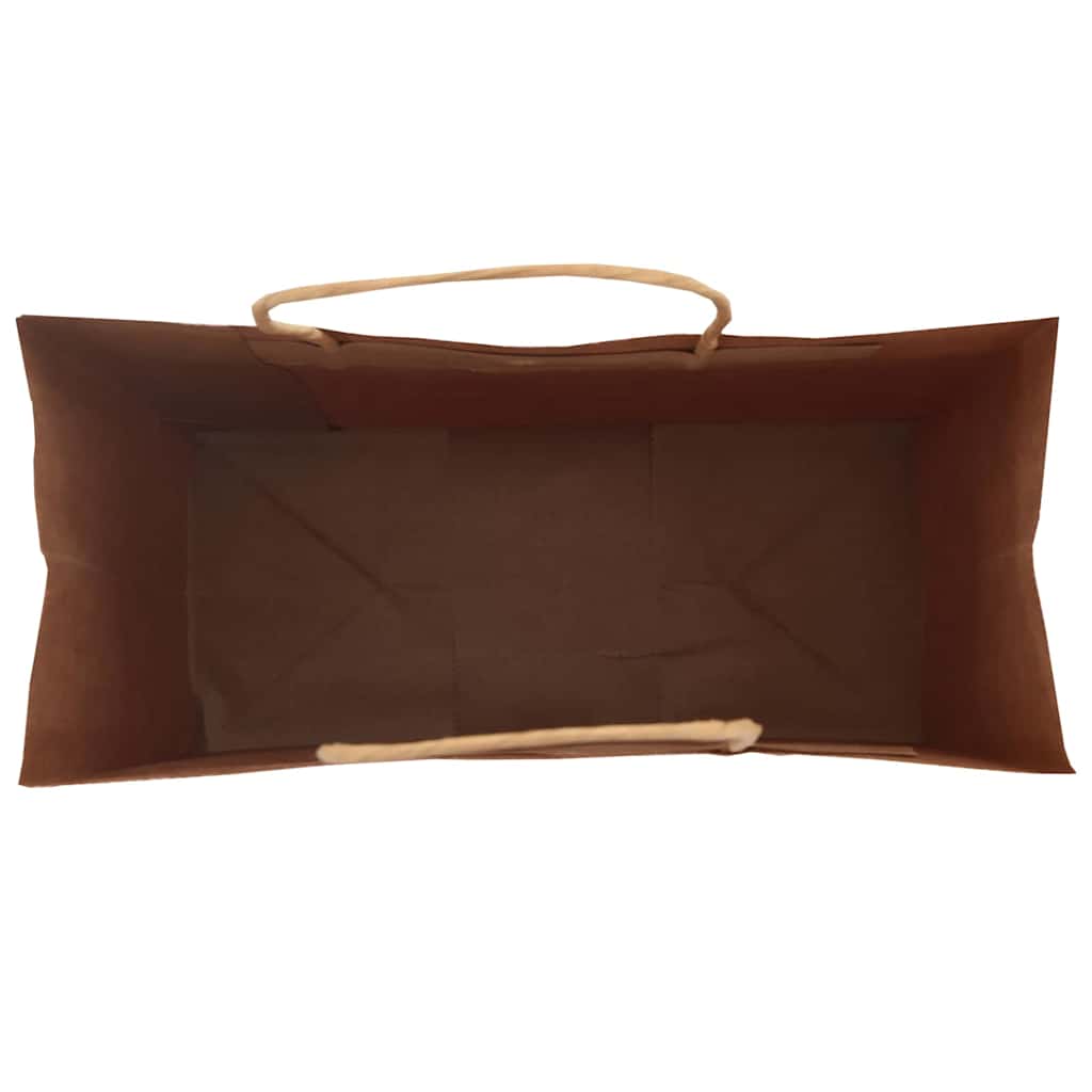 Sacchetti di Carta 50 pz con Manici Blu 18x8x22 cm 4101684