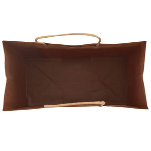 vidaXL Sacchetti di Carta 50 pz con Manici Blu 21x11x31 cm