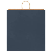 Sacchetti di Carta 50 pz con Manici Blu 45x17x48 cm 4101695