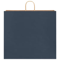 Sacchetti di Carta 250 pz con Manici Blu 54x15x49 cm 4101710