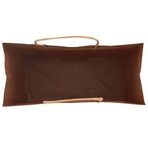 Sacchetti di Carta 50 pz con Manici Verdi 18x8x22 cm 4101712