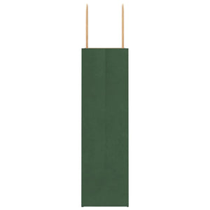 vidaXL Sacchetti di Carta 50 pz con Manici Verdi 21x11x36 cm