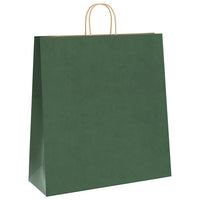 vidaXL Sacchetti di Carta 50 pz con Manici Verdi 45x17x48 cm