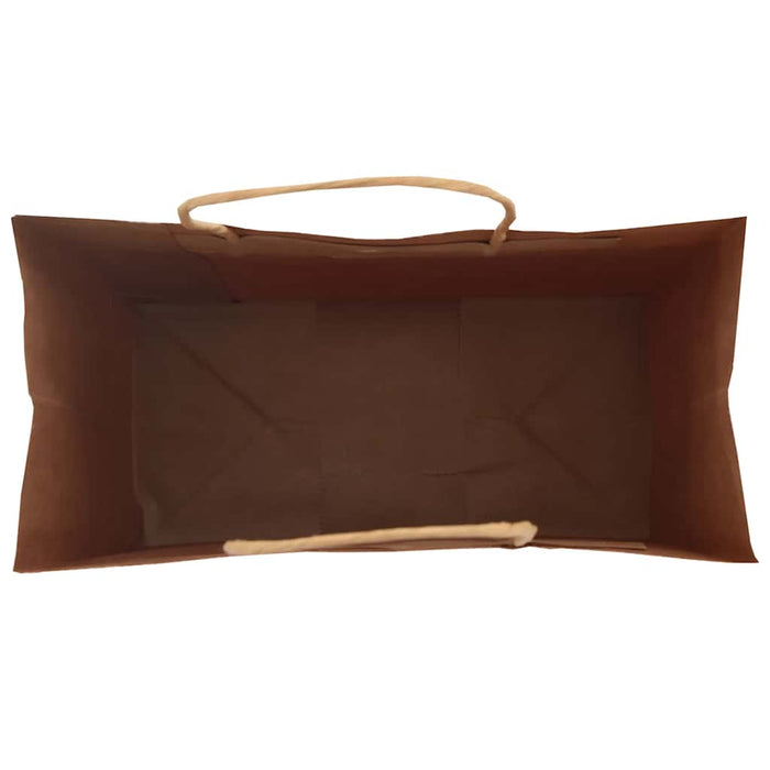 Sacchetti di Carta 50 pz con Manici Rossi 21x11x28 cm 4101741