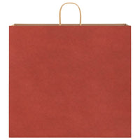 Sacchetti di Carta 50 pz con Manici Rossi 54x15x49 cm