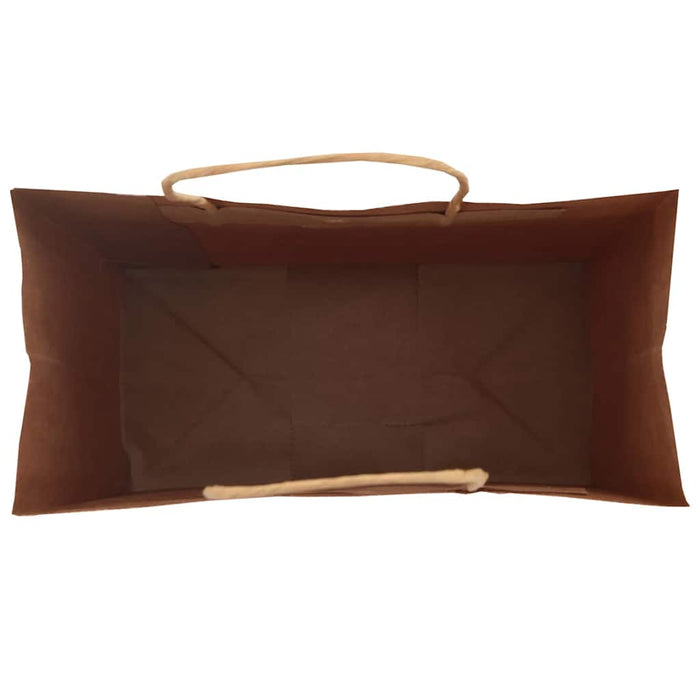 vidaXL Sacchetti di Carta 250 pz con Manici Rossi 21x11x31 cm