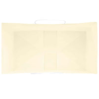 Sacchetti di Carta 50 pz con Manici Gialli 15x8x21 cm