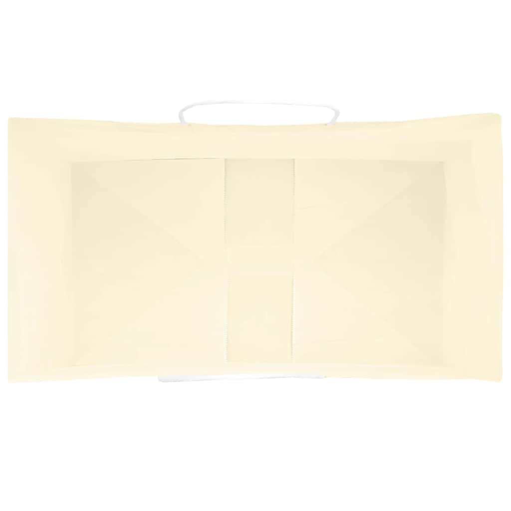 Sacchetti di Carta 50 pz con Manici Gialli 15x8x21 cm 4101767