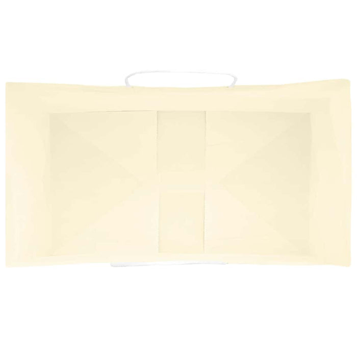 Sacchetti di Carta 50 pz con Manici Gialli 15x8x21 cm 4101767