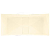 vidaXL Sacchetti di Carta 50 pz con Manici Gialli 18x8x22 cm