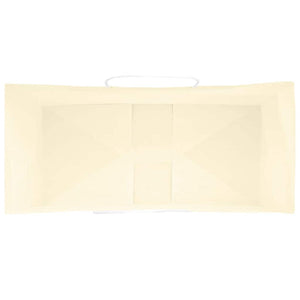 vidaXL Sacchetti di Carta 50 pz con Manici Gialli 18x8x22 cm