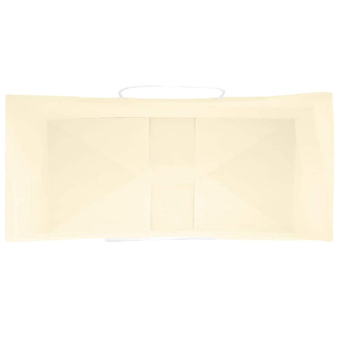 vidaXL Sacchetti di Carta 50 pz con Manici Gialli 18x8x22 cm