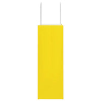 Sacchetti di Carta 50 pz con Manici Gialli 21x11x31 cm 4101770