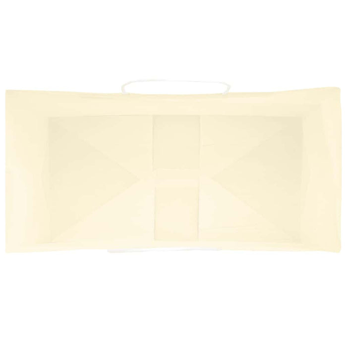 Sacchetti di Carta 50 pz con Manici Gialli 21x11x31 cm 4101770
