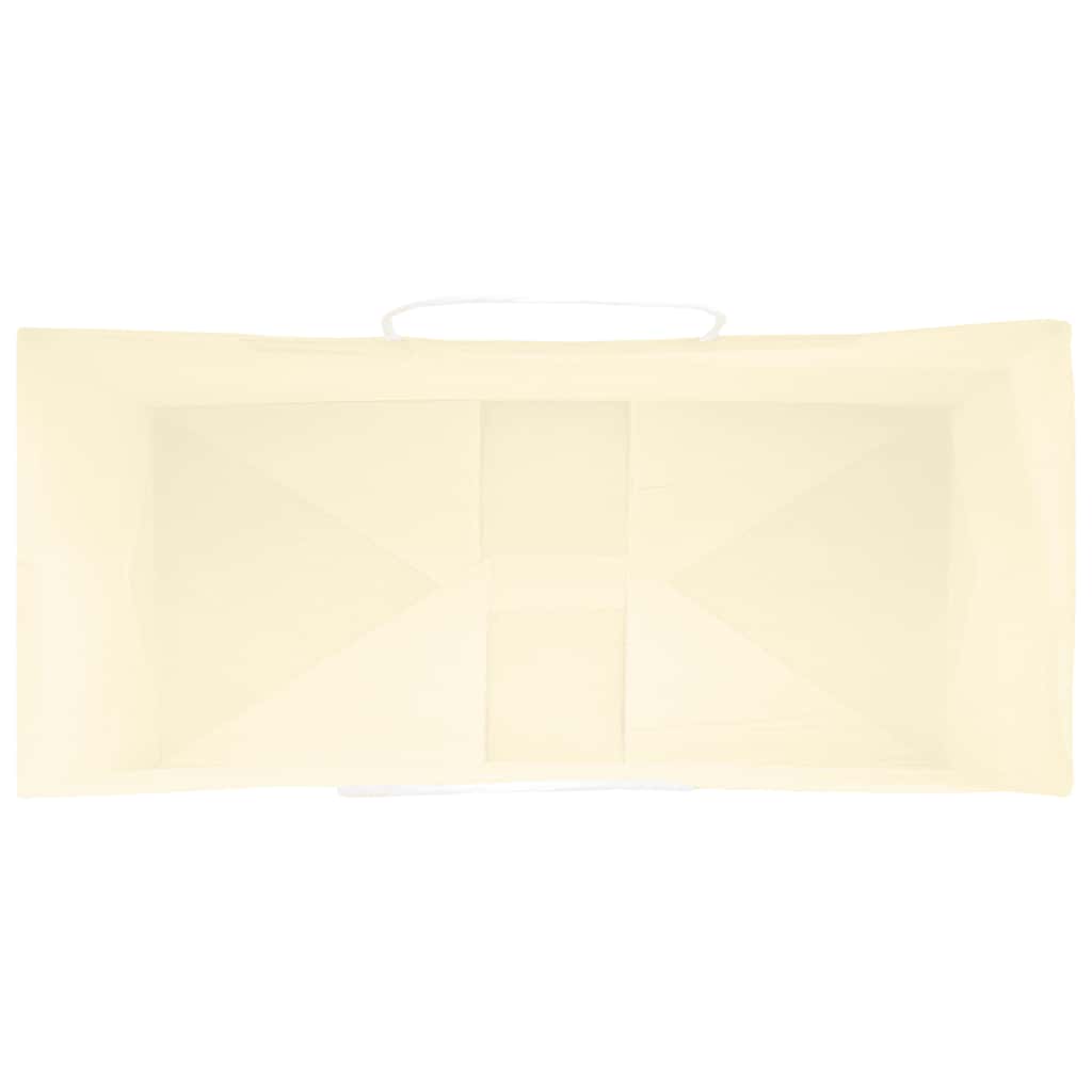 Sacchetti di Carta 50 pz con Manici Gialli 26x12x35 cm 4101772