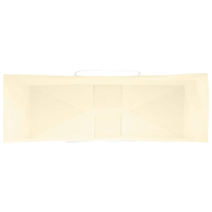 vidaXL Sacchetti di Carta 50 pz con Manici Gialli 32x12x42 cm