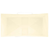 vidaXL Sacchetti di Carta 50 pz con Manici Gialli 32x17x25 cm