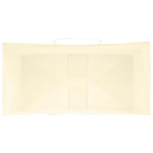 vidaXL Sacchetti di Carta 50 pz con Manici Gialli 32x17x25 cm