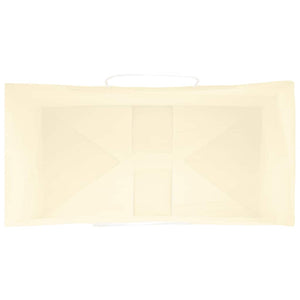 vidaXL Sacchetti di Carta 50 pz con Manici Gialli 32x17x44 cm