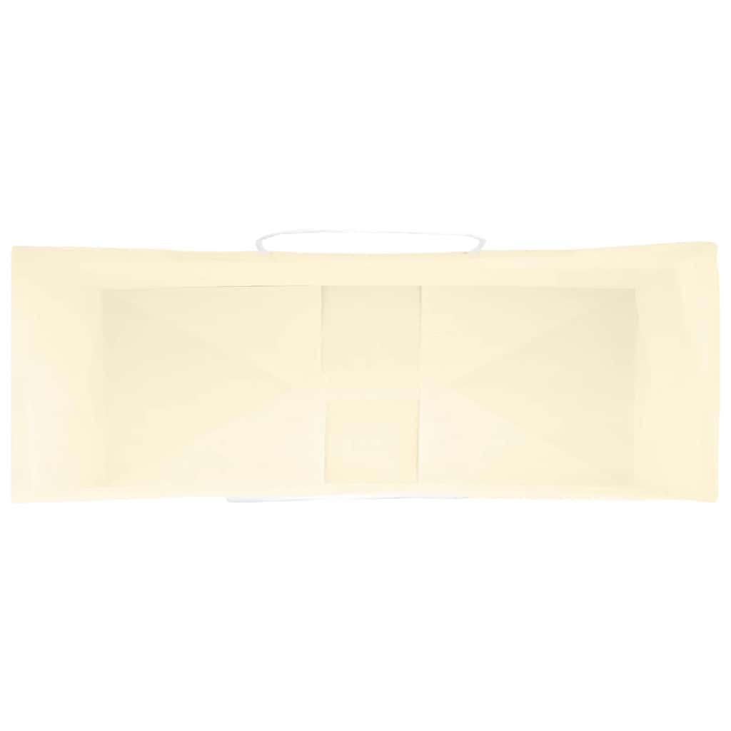 Sacchetti di Carta 50 pz con Manici Gialli 45x17x48 cm 4101779