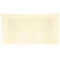 vidaXL Sacchetti di Carta 250 pz con Manici Gialli 15x8x21 cm