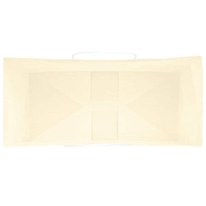 Sacchetti di Carta 250 pz con Manici Gialli 18x8x22 cm 4101782