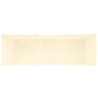 Sacchetti di Carta 250 pz con Manici Gialli 32x12x42 cm 4101788