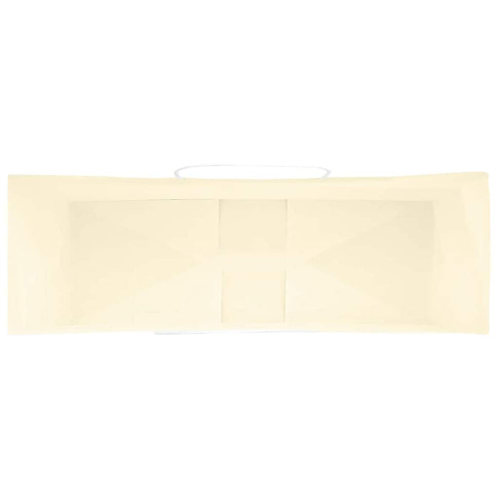 Sacchetti di Carta 250 pz con Manici Gialli 32x12x42 cm 4101788