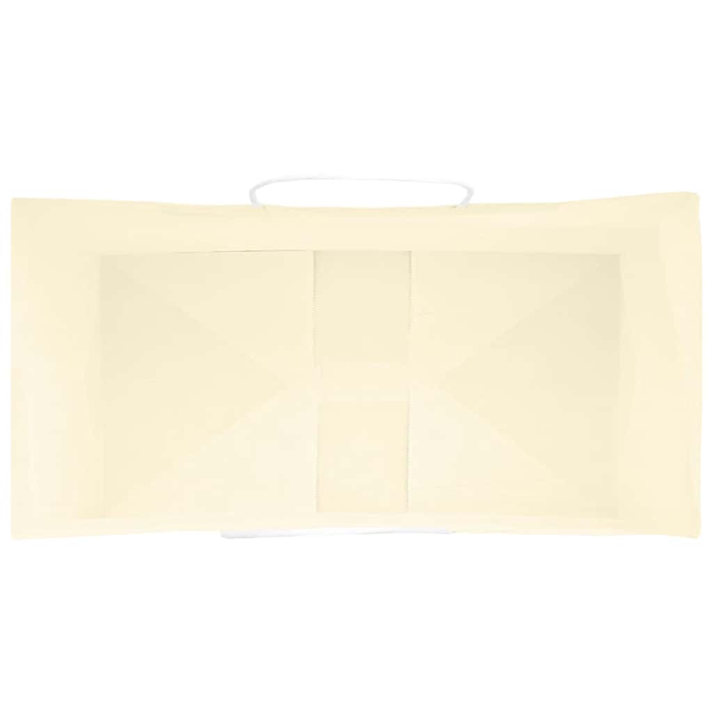 Sacchetti di Carta 250 pz con Manici Gialli 32x17x44 cm