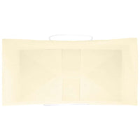 Sacchetti di Carta 250 pz con Manici Gialli 32x17x44 cm