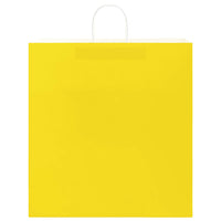 Sacchetti di Carta 250 pz con Manici Gialli 45x17x48 cm 4101793