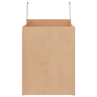 Sacchetti di Carta 50 pz con Manici Marrone 32x22x28 cm 4101806