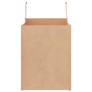 Sacchetti di Carta 50 pz con Manici Marrone 32x22x28 cm 4101806